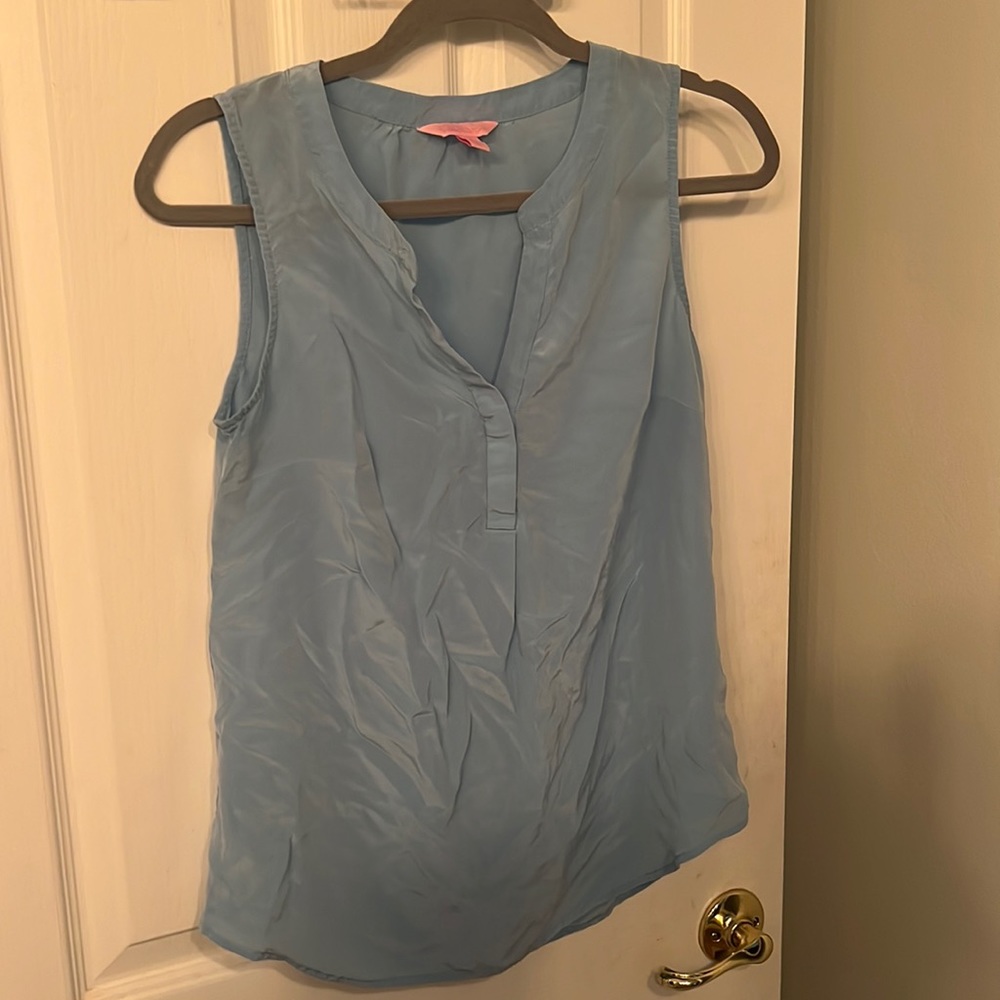 Lilly Pulitzer silk tank